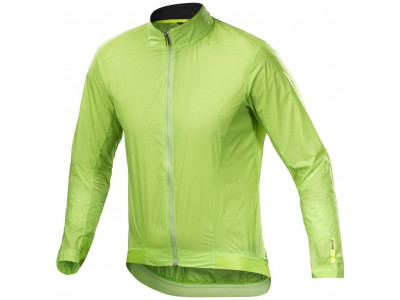 Męska kurtka Mavic Essential Wind w kolorze limonkowo-zielonym