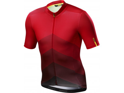 Mavic Cosmic Gradient jersey men&#39;s short sleeve fiery red 2018