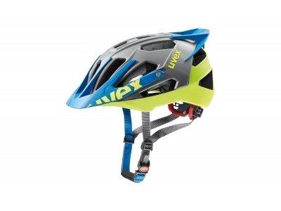 uvex Quatro Pro helmet Anthracite/Lime mat