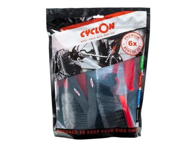 Cyclon Bike Care Bürstenset, Set mit Reinigungsbürsten