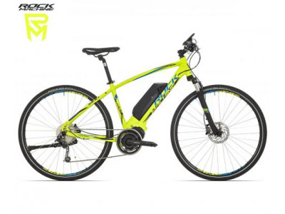 Rock Machine bicykel RM CROSSRIDE e500 - 28 Lime green M (testovací), model 2017