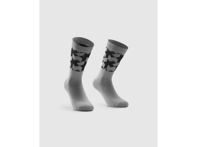 ASSOS Monogram EVO ponožky, sivá