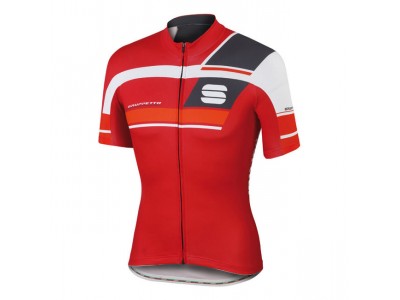 Koszulka rowerowa Sportful Gruppetto Pro Team czerwona