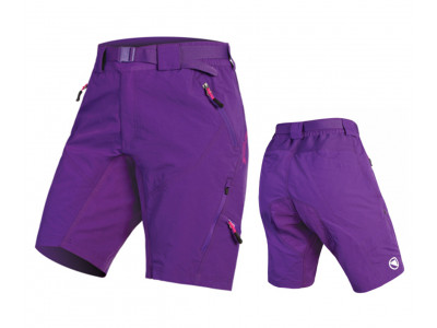 Pantaloni scurți Endura Hummvee II de damă violet