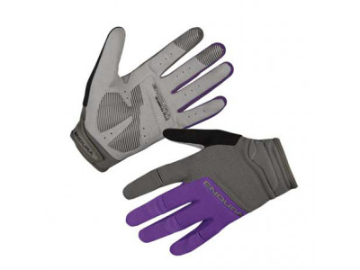 Endura Hummvee Plus  II dámske rukavice fialové