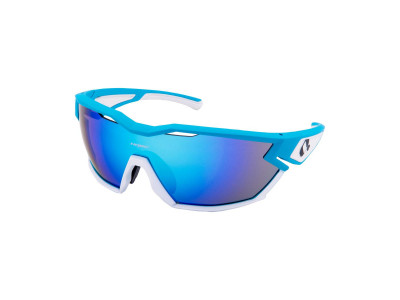 HQBC QX2 Brille, blau/weiß