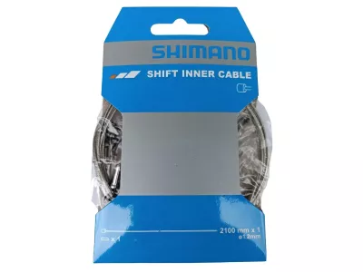 Shimano shifting cable, Ø-1.2 x 2 100 mm, stainless steel