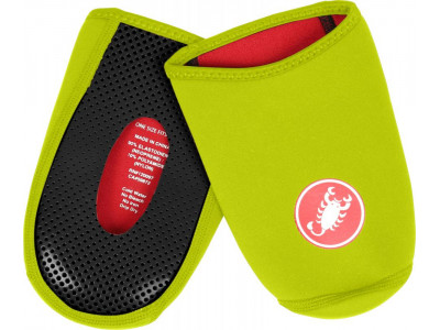Castelli TOE THINGY covers, fluo yellow