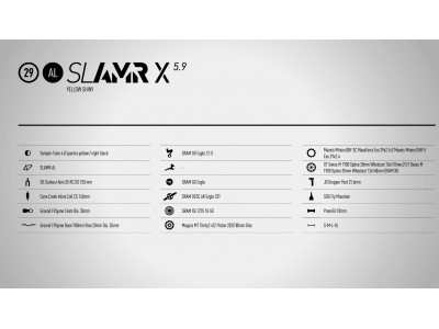 GHOST Slamr X 5.9 Spectra Yellow / Night Black, model 2019