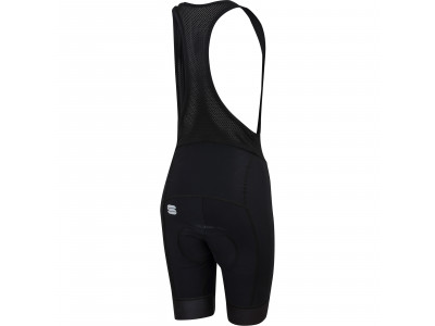 Sportful Classic Race Damenshorts mit Hosenträgern schwarz