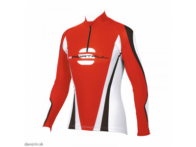 Sportful Hiihto Race Oberteil, rot/weiß/schwarz