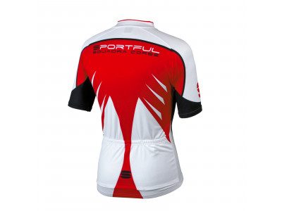 Sportful Squadra Corse Radtrikot rot/weiß
