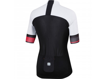 Sportful Strike cycling jersey black / white