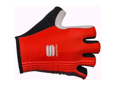 Sportful Bodyfit Pro short cycling gloves red