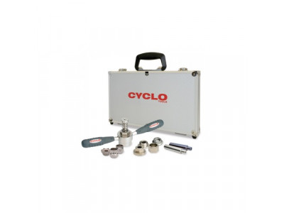 Weldtite Cyclo tools Cyclo-Tools set for various types of center bearing pullers