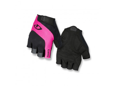 Rękawiczki damskie Giro Tessa, czarno-różowe 