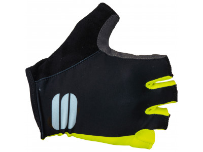 Sportful Diva women&amp;#39;s gloves, black/fluo yellow