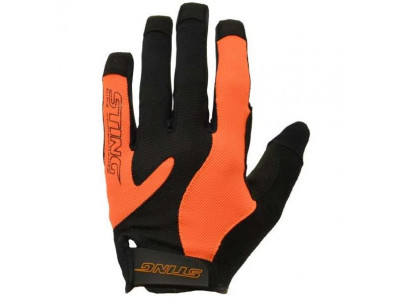 STING Racing rukavice oranžové