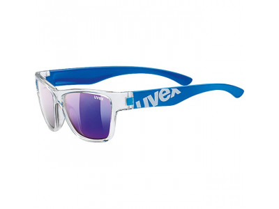 uvex Sportstyle 508 detské okuliare, číra/modrá