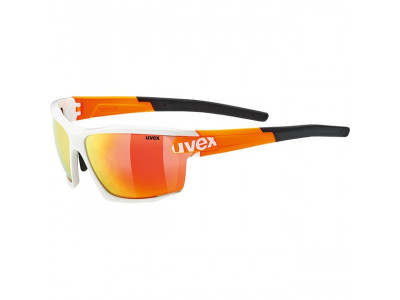 uvex Sportstyle 113 Brille Weiß Orange