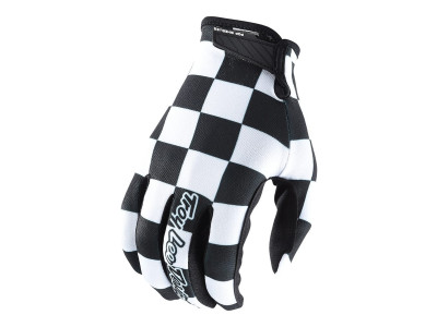 Troy Lee Designs Air Gloves Checker fekete/fehér