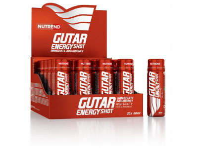 Nutrend Gutar Energy Shot energy drink, 60 ml