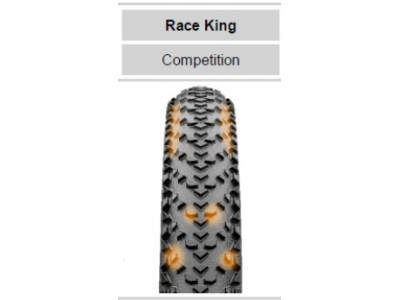 Continental Race King II Performance 27,5x2,2 Tubeless Ready, kevlár