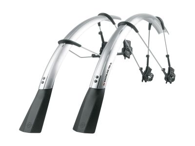 SKS Raceblade Pro XL 700x25-32C sada blatníkov, 28-29&quot;, strieborná