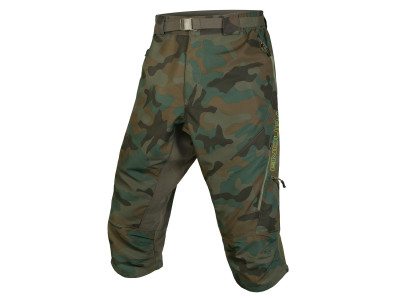 Endura Hummvee II 3/4 Hose mit Camouflage-Einlegesohle