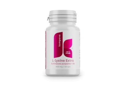 Kompava L-lyzín Extra 400 mg / 60 kapsúl