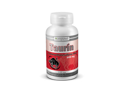 Kompava Taurin 600 mg/120 kps