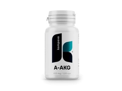 Kompava Arginin A-AKG 450 mg kapsle