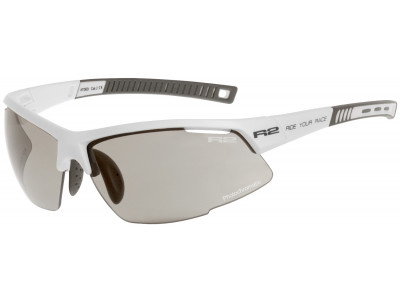 R2 Racer glasses, white/grey, photochromic