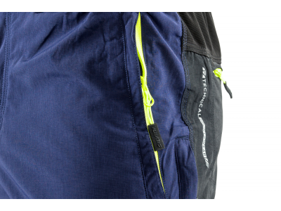 Pantaloni scurți largi pentru bărbați SILVINI Rango bleumarin/lime