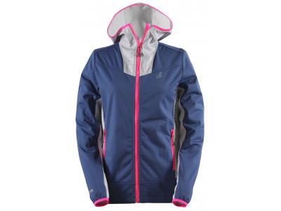 2117 firmy Szwecja Färila damska kurtka softshell w kolorze niebieskim