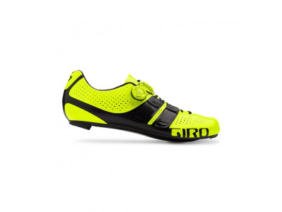 Giro Factor Techlace cycling shoes Hi Yellow/Black