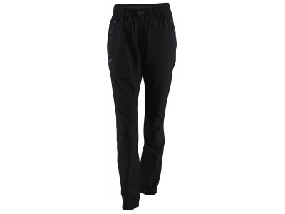 Damskie spodnie outdoorowe 2117 firmy SIL w kolorze czarnym, jednolite