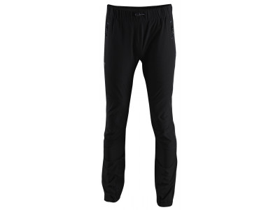Męskie spodnie outdoorowe 2117 firmy SIL w kolorze czarnym, jednolite