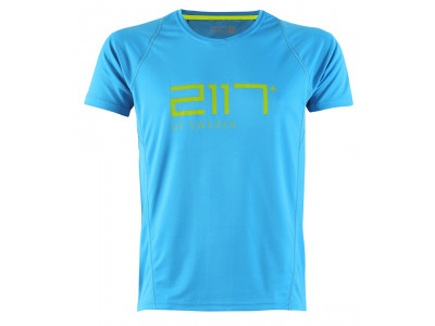 2117 firmy Szwecja TUN T-shirt męski w kolorze jasnoniebieskim