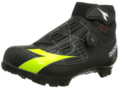Diadora MTB winter cycling shoes Polarex Plus fluo yellow