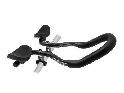 Force TRI curved handlebar extensions 25.4 mm black gloss