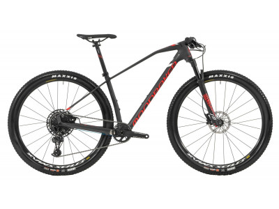 Bicicletă de munte Mondraker PODIUM CARBON 29, carbon/roșu flacără, 2019