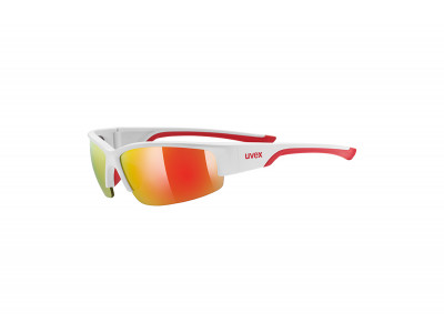 uvex Sportstyle 215 szemüveg, matt fehér/piros