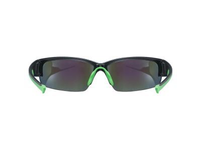 Uvex Sportstyle 215 brýle, matná černá/zelená