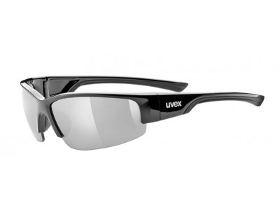 uvex Sportstyle 215 glasses, black/silver