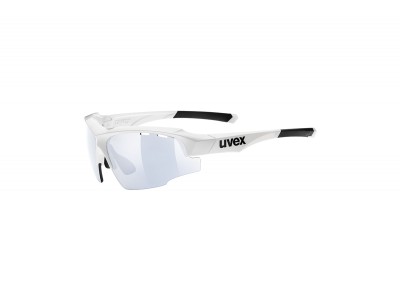 Okulary uvex Sportstyle 107 Vario biało-niebieskie