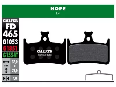 Galfer FD465 G1053 Standard brake pads, organic