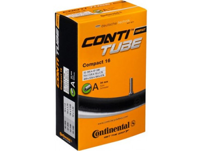Continental Compact 16x 1.3&amp;quot; - 1.75&amp;quot; tube, schrader