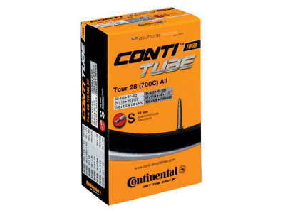 Continental Tour 28 Hermetic Plus Wide 28x1,75 - 2,5&amp;quot; Rohr, Dunlop-Ventil 40 mm