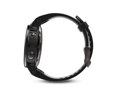 Garmin fénix 5S Sapphire hodinky Grey, Black band